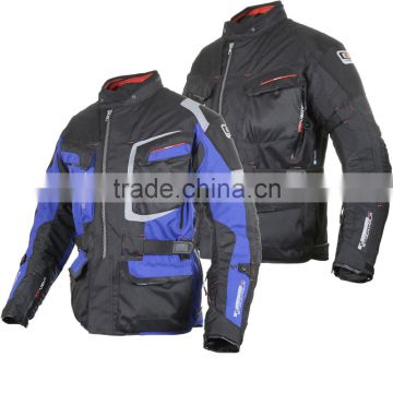 New Men Cordura Motorbike Jacket 100% Waterproof CE APPROVED