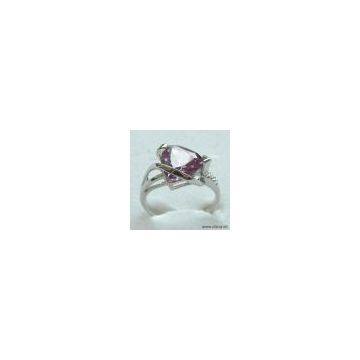 Sell 925 Sterling Silver Ring with Amethyst