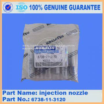 PC200-7 injection nozzle 6738-11-3120 qualitu guarantee