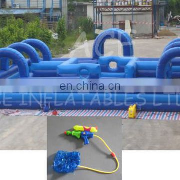 water tag inflatable maze