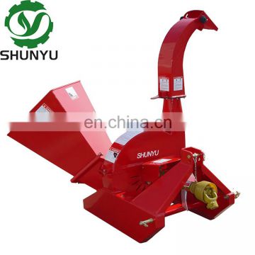 tractor portable implement wood shredder PTO wood chipper