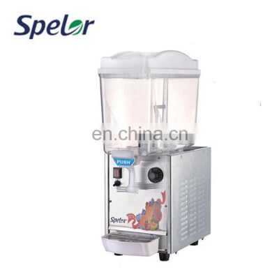 1 Tank 17L Cooler Stainless Steel Cold Beverage Juice Dispenser Machine For Parties