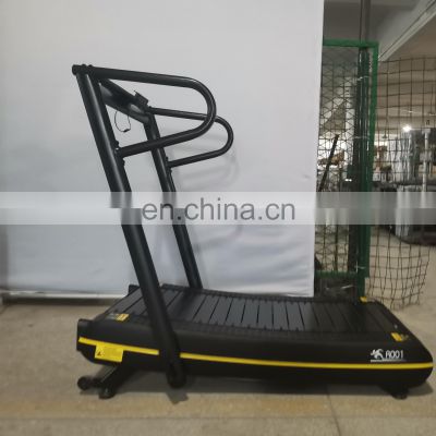 manual running machine fitness gym low price treadmill no maintenance buy a Curved treadmill & air runner
