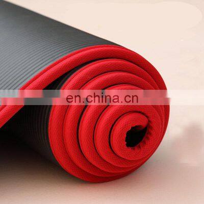 Wholesale high density environmental protection anti slip waterproof nbr yoga gym mat alo yoga mat eco friendly natural rubber