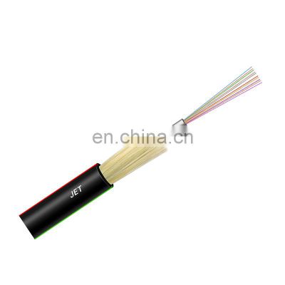 China shenzhen fibre optical oem manufacture supply tight buffer micro outdoor 12 16 18 24 core GYFXTY/JET fiber optic cable