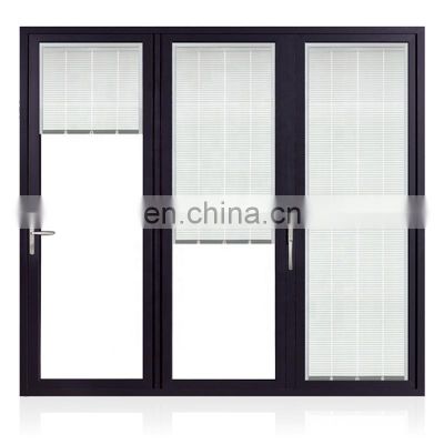 Aluminum glass folding/ bifold/ bi folding doors price