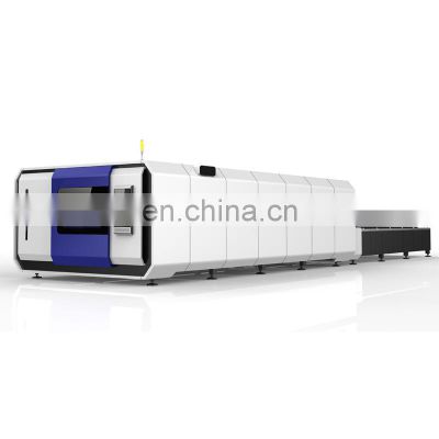 High quality  enclosed door 4kw  fiber laser cutting machine  cut aluminum Remax 3015
