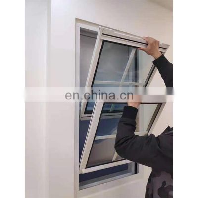 WEIKA brand  double hung antitheft  window  aluminum single   hung windows or double  hung windows