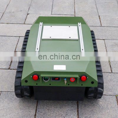 China professional manufacturer robot chassis platform electric rubber tracked crawler delivery robot