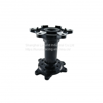 Customized motorcycle CNC alloy hubs and OEM service Black Color OEM Hubs