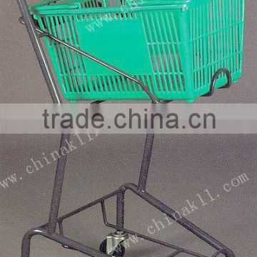 Guam shopping plastic basket trolley