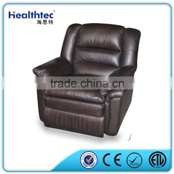 Cheap and simple electric leather 1 seater sofa recliner chair