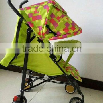 New style mom and baby tricycle kids tricycle with umbrella yellow color