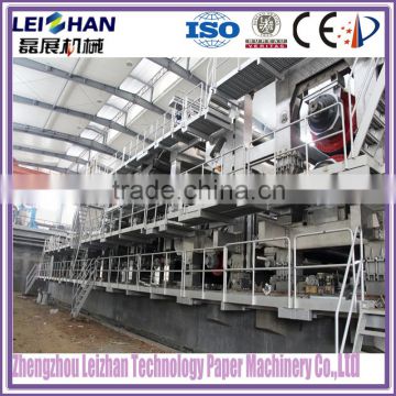 Waste paper recycling plant machinery for rolling paper production line