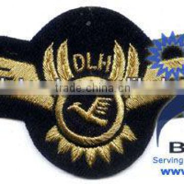 Hand Embroidered Military Wing Badge Patch Emblem