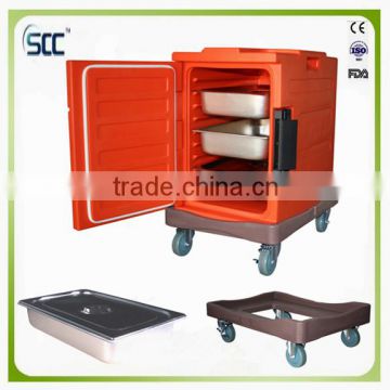 SCC 86L catering equipment for food storage, plastic food cabinet, food transport cabinet
