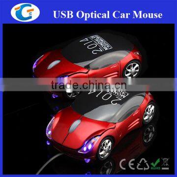 wired optical usb computer mouse car design