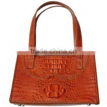 Crocodile leather handbag SCRH-023