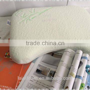 100% polyester memory foam pillow forchina facotry memory foam pillow LS-P-033-C medicated pillow