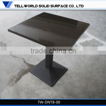 Top 10 high quality modern Artificial Marble square dining table by Tellworld