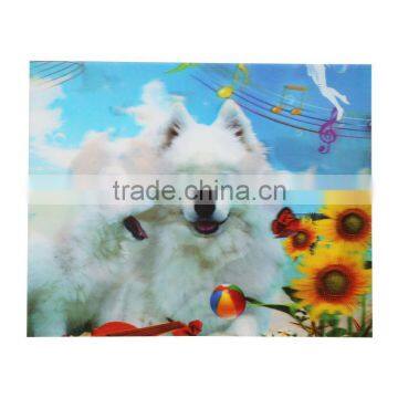 Wall decoration flip effect plastic 3D picture