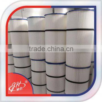 Relative Humidity 100% Painting Booth Dust Cartridge Air Filter