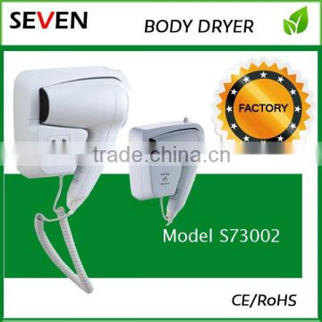 Mini hair dryer with diffuser