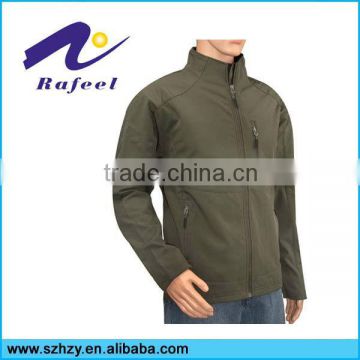 warm army softshell jacket