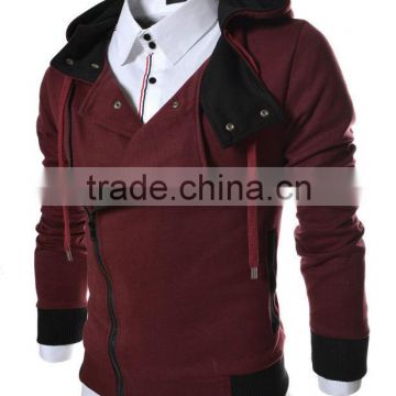 Cheap fashion full zipper hoodies clothing