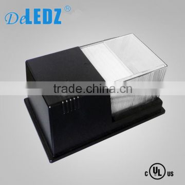 UL DLC listed WSS28 28w IP65 UL listed photocell mini type led wall pack light with MW driver