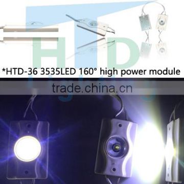 double side 160 degree high power led module with lens SMD3535 high power