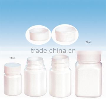 10ml-100ml White HDPE Plastic Bottles with caps for Pill