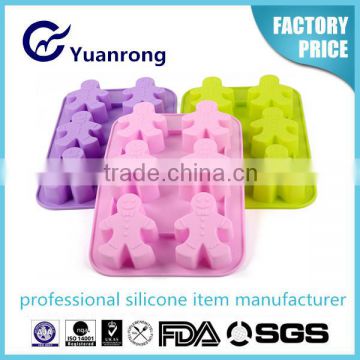 Factory Producing Silicone Ice Cube Tray Christmas Funny Shape Ice Cube