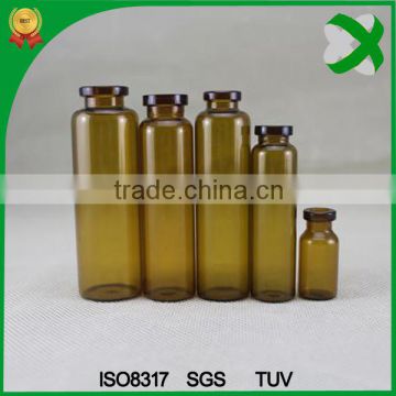 Amber injection glass bottle,pharmaceutical bottles 2ml 3ml 5ml 7ml 8ml 10ml