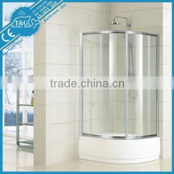 Alibaba china supplier frameless shower room