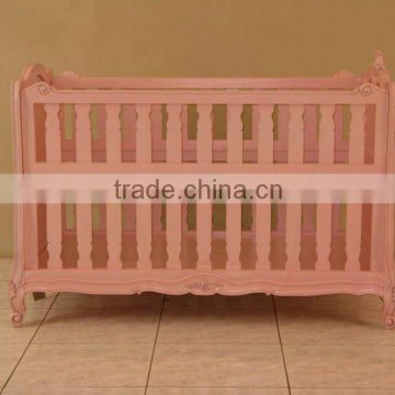 Indonesia Furniture-Antique Louis Baby Crib