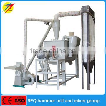 Animal rabbit horse feed grinder and mixer machine for feed production plant
