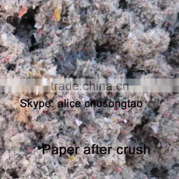 Alibaba made in china paper shredder for industry paper factory use