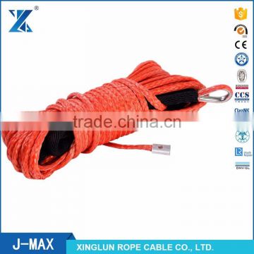 Uhmwpe braided paraglider winch towing rope