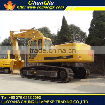 imported components YTO E220 luoyang excavator for sale