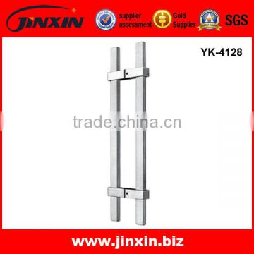 Hot Sellings Stainless Steel Square Double Sided Door Long Pull Handles YK-4128