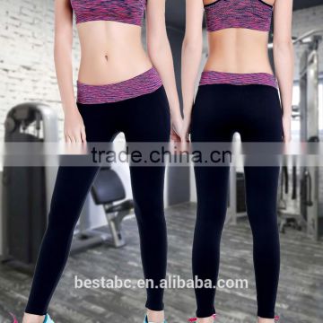 Sport Trousers Fitness Custom Made womens Yoga Pants Wholesale
