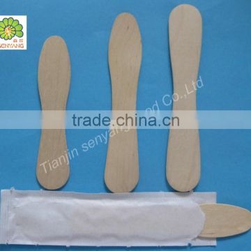 disposable direct manufacturer birch wooden ice cream spoon