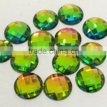 round flat back glass loose beads crystal rhinestone for garment accessories