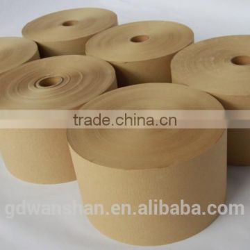 Hardcover book binding brown kraft paper, crepe paper roll wholesale for notebook spine packing