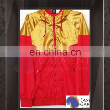 Custom Design Hot sales outdoor waterproof zip Plain women rain jacket
