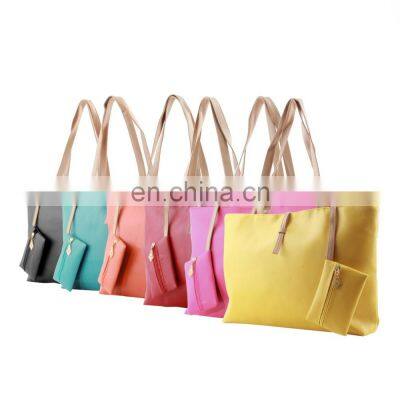 Fashion Women's Multi colors Shoulder Bag Ladies Tote Bag Simple and Stylish Handbag Elegant Luxury PU leather Bag