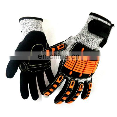 TPR Impact Gloves Cut Level 5 Anti-impact Gloves Anti Cut Cut Resistant Gloves