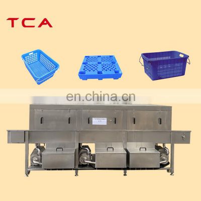Automatic Pressure Washer Plastic Crate Washing Machine