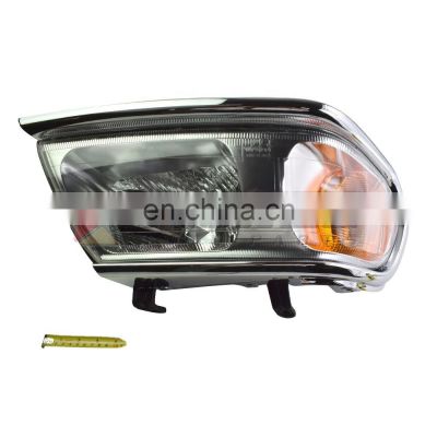 Left Headlamp Kit Auto Light For Mitsubishi Pajero MR476139 MR566771 8301A315HA